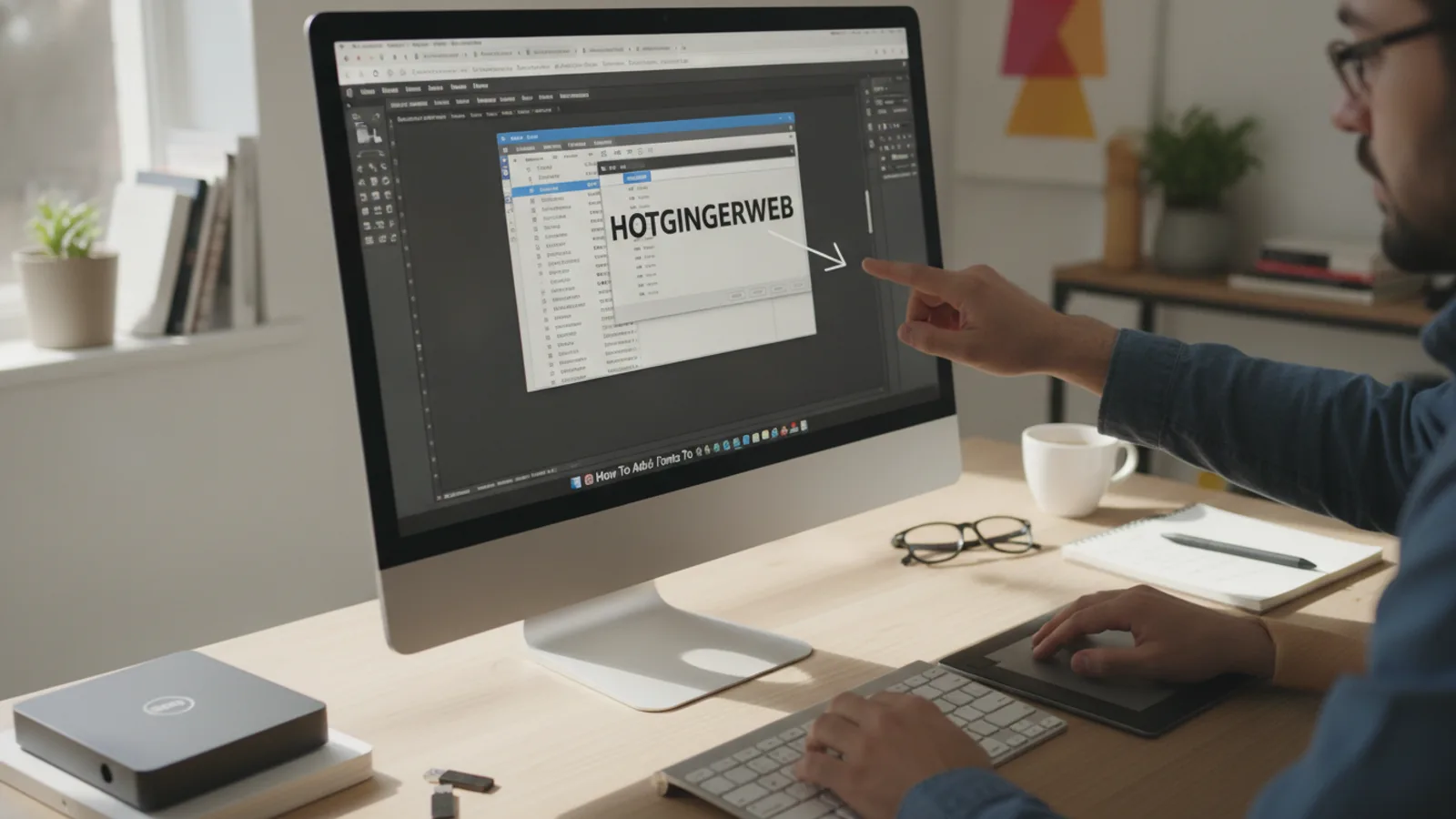 How To Add Fonts To Photoshop | Hotgingerweb