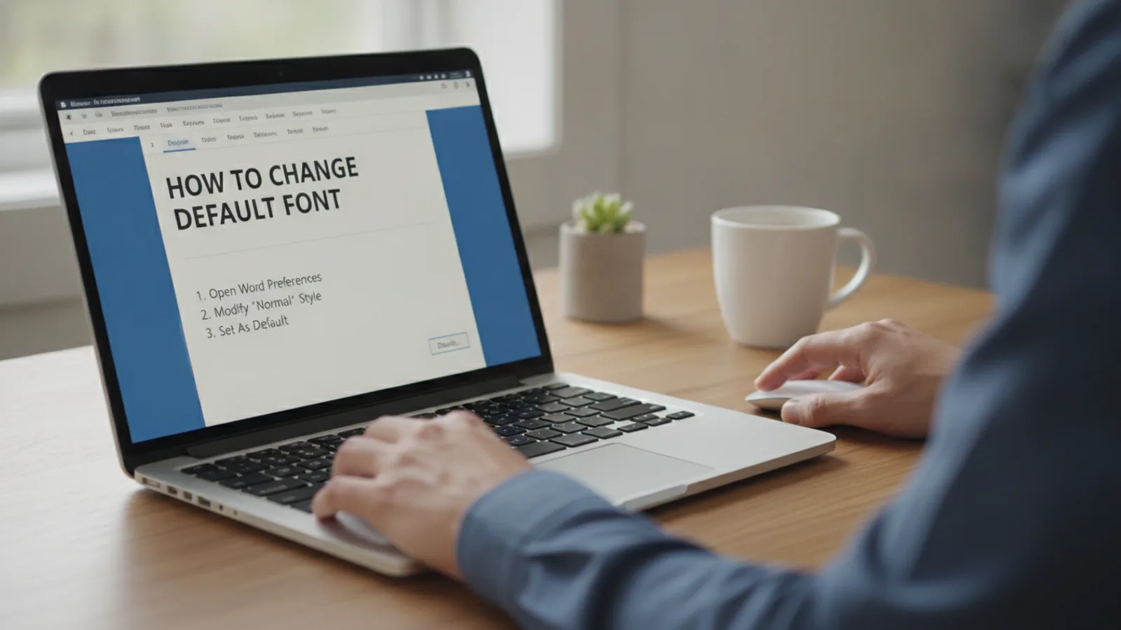 How To Change Word Default Font | Hotgingerweb