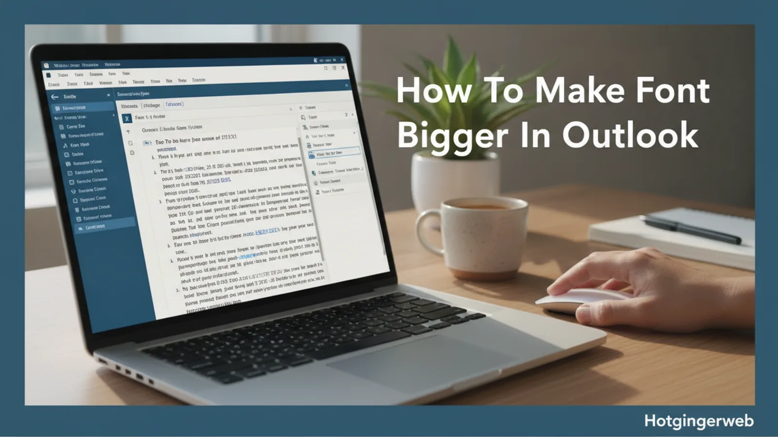 How To Make Font Bigger In Outlook | Hotgingerweb