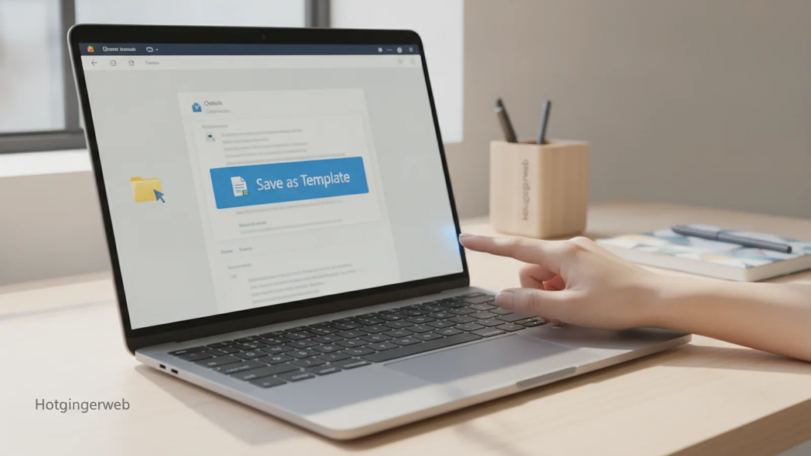 How To Save An Email As A Template In Outlook | Hotgingerweb
